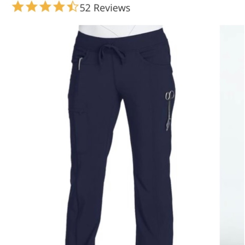 NWT CHEROKEE scrub bottoms NAVY color only